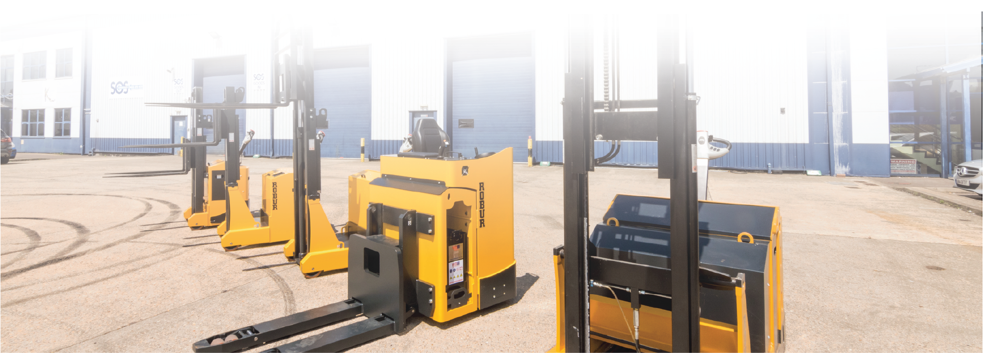 failsafe spring-set electrically released motor brakes for class 1-3 electric forklifts
