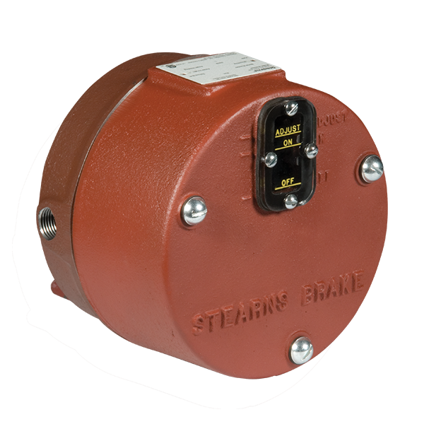 Stearns SAB 56,600 Series motor brake with universal mounting and cast iron enclosure