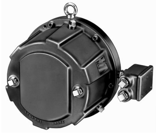Stearns AAB 350 Series armature brake with enclosure and pressure plate mount
